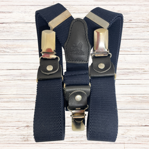 Boys Navy Braces - Image 10