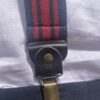 Navy And Red Striped Braces - Image 8