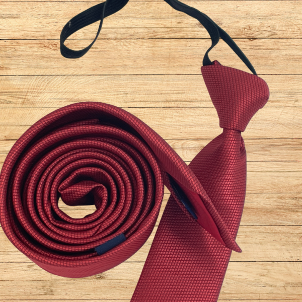 Matching Father and Son Red Ties