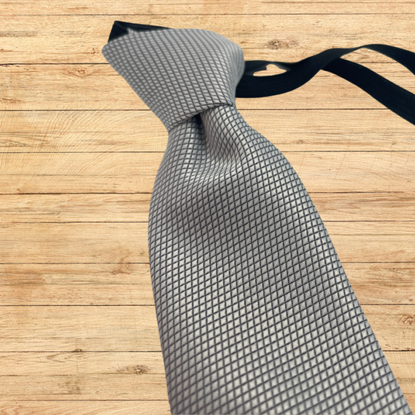 Boys Silver Tie