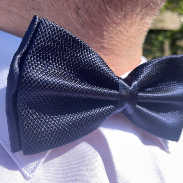 Navy Blue BowTie - Image 10