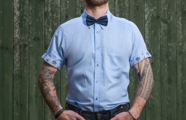 Navy Blue BowTie - Image 9