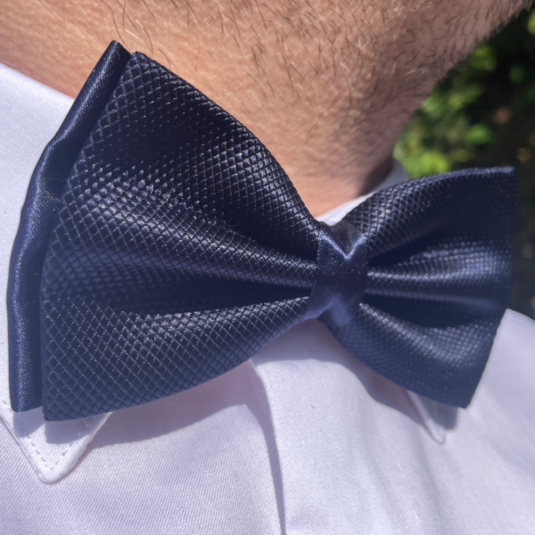 Navy Blue BowTie - Image 8