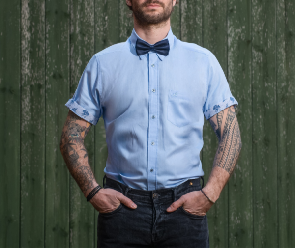 Navy Blue BowTie - Image 3