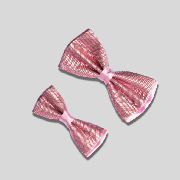 Matching Father and Son Pink Bow Ties - Image 5