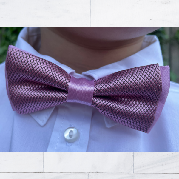 Boys Pink Bow Tie