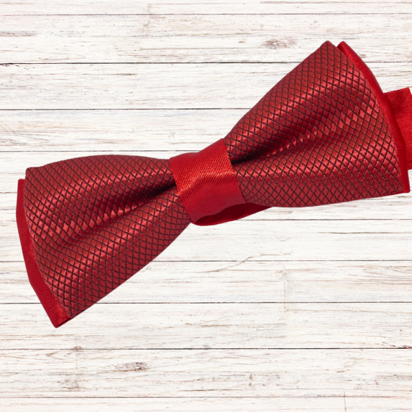 Boys Red Bow Tie - Image 5