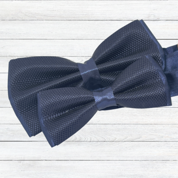 Matching Father and son Navy Bow Ties